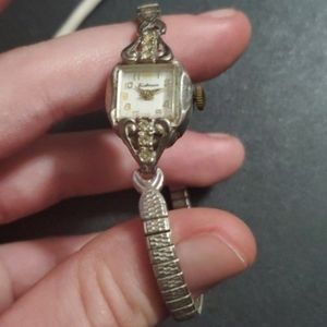Vintage women's sterling silver watch